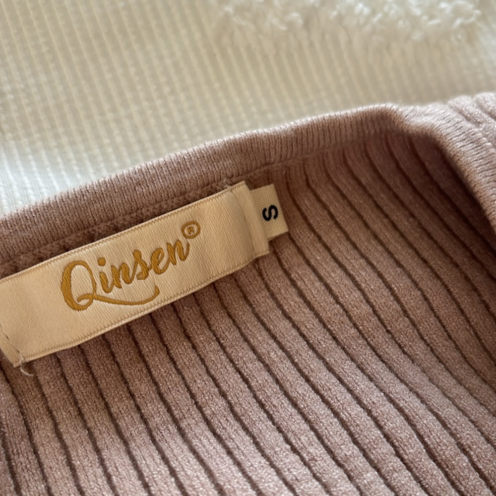 Beige Sweat Top - Picture 2 of 3